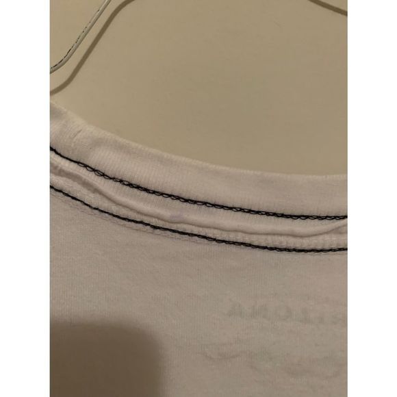 Arizona Jeans Co Mens White Long-sleeved Distressed 1988 (M-001) - Picture 6 of 8